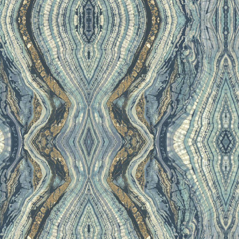 Antonina Vella Elegant Earth Non-Pasted Marble, Blue
