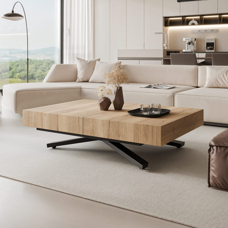Extendable Dining Table, Natural Halifax