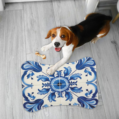 Azelejos Art - Tapis d'alimentation en os 1 pièce
