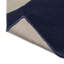 Wool Geometric Area Rug in Navy-794657024