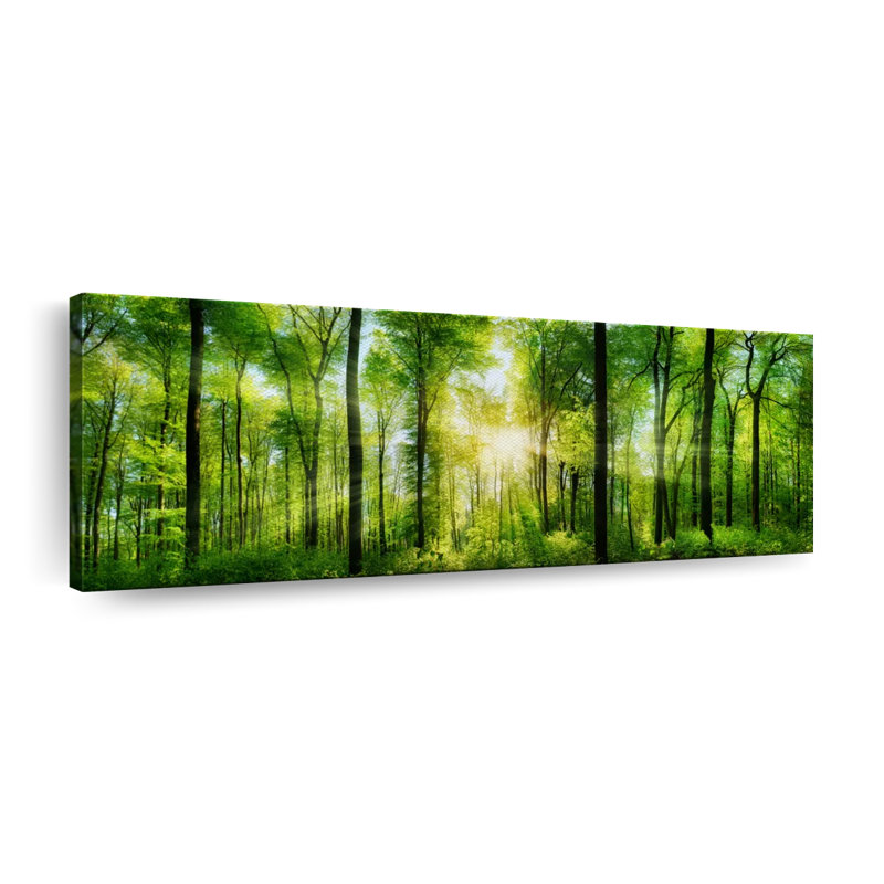 " Forest Panorama ", 10" H x 30" W 