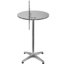 Mayfair Round Metal Folding Outdoor Bar Table , 60cm cm W 60cm cm D