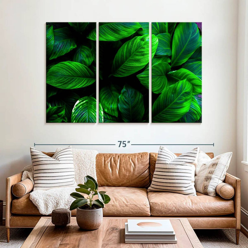 Harnek Green Plants, 42" H x 65" W