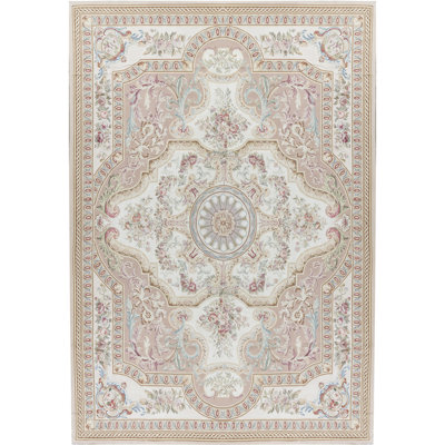 Aubusson Renaissance Wool Oriental Area Rug