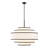 Aasim 30" 7-Light Dimmable Tiered Drum Chandelier-481498319
