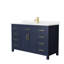 Beckett 54" Freestanding Single Bathroom Vanity with Cultured Marble Top-760643050-768606417-768606418