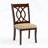 Classic Transitional Dining Chairs, Set Of 2 Side Chairs