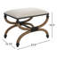 Ine Upholstered Ottoman