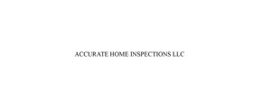 ACCURATE HOME INSPECTIONS LLC Logo