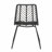 Chair,2Pcs With 2 Cushions,Gray