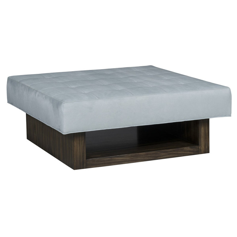 Silverhill Ottoman, Instant Parchment, Dove Gray