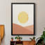 Simple Boho Sun I, toile encadrée de qualité supérieure - prête à être accrochée-1178874437-1178874490