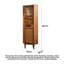 Armoire de coin Mid-Century