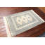 Tapis turc rétro en laine à motif géométrique tissé à la main pour un décor de plancher bohémien