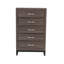 Commode en bois massif 1 chambre-501636001