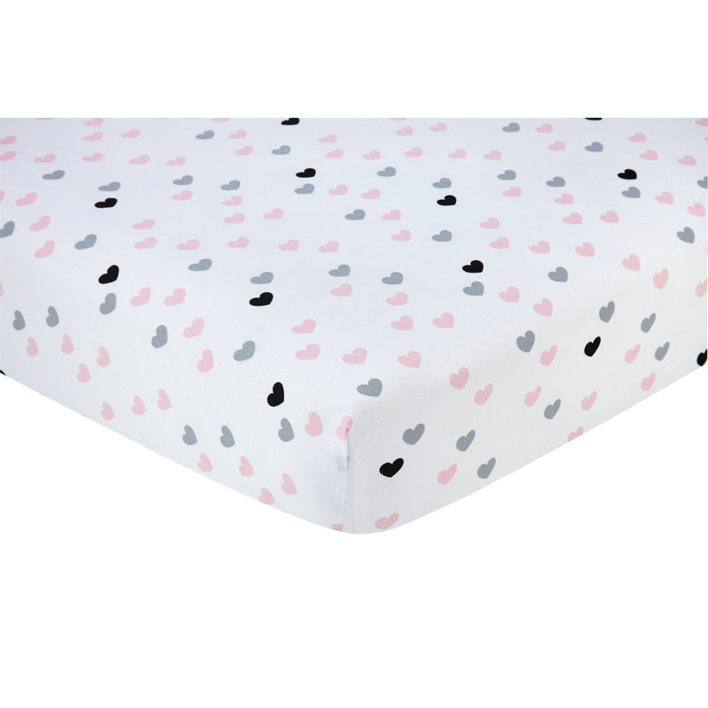 Sveta 5 - Piece Organic Cotton Blend Crib Bedding Set