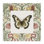 Toile de papillon baroque aux tons chauds, conception par Elizabeth Medley