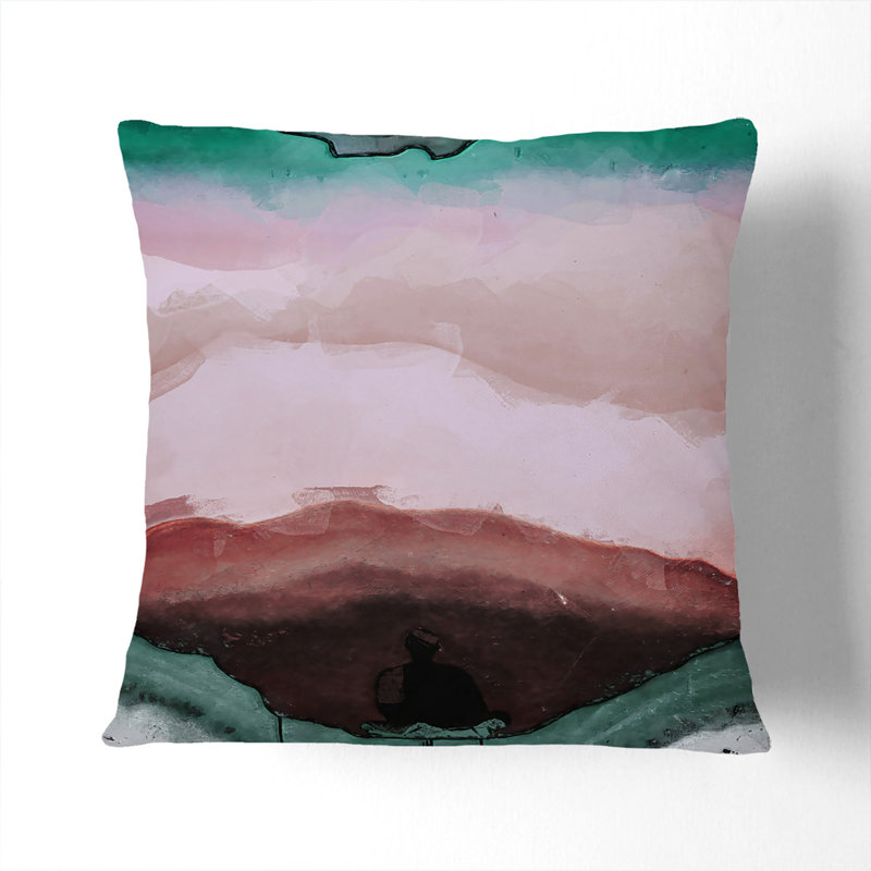 Meditation Cushion with Filling, 40cm H x 40cm W x 15cm D, White