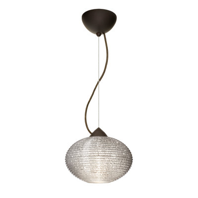 Luminaire suspendu sphérique 1 lumière Maryrose