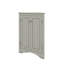Armoire de coin triangulaire avec tablettes réglables et portes chics-118039132