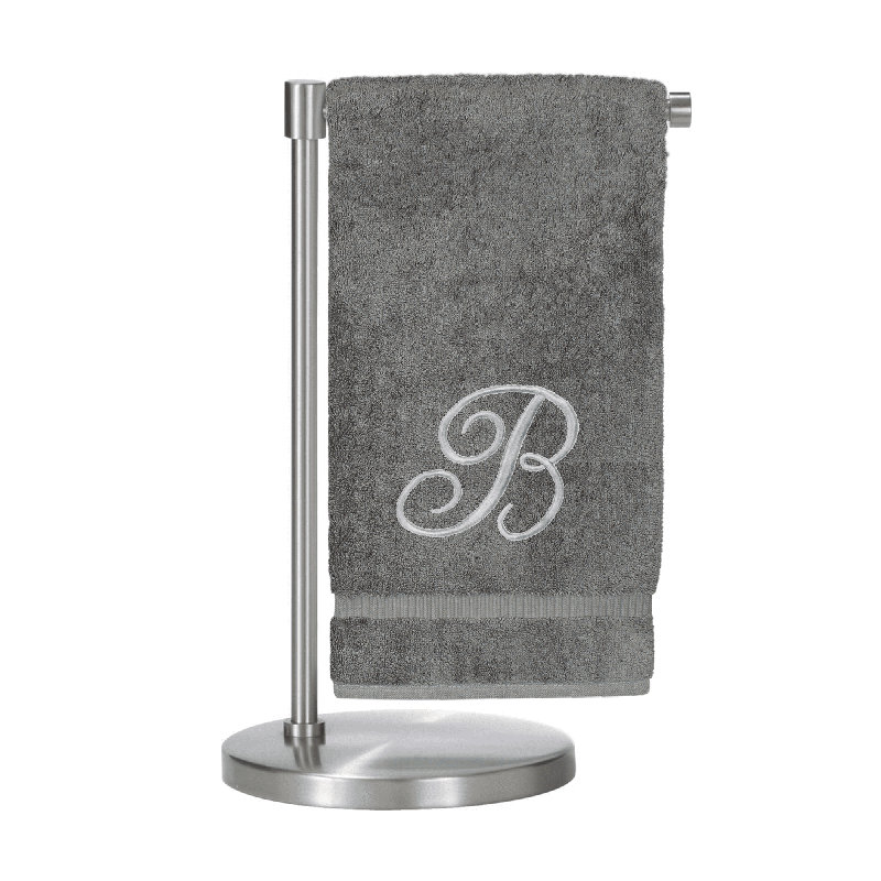 Bath Towel, Gray/Silver, B