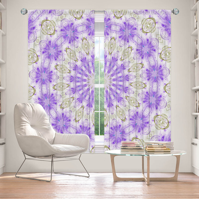 Paire de rideaux obscurcissant en polyester Girolamo, L 40 po x L 82 po