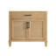Base de meuble-lavabo simple 35,2 po Solana en sapin vieilli