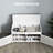 Shoe Storage Bench In White, Hidden Compartments, Cushioned Seat, Adjustable Shelves, Shutter Doors For Bedroom, 352 Lbs Load Entryway - With Cushion Doors, Weight Capacity