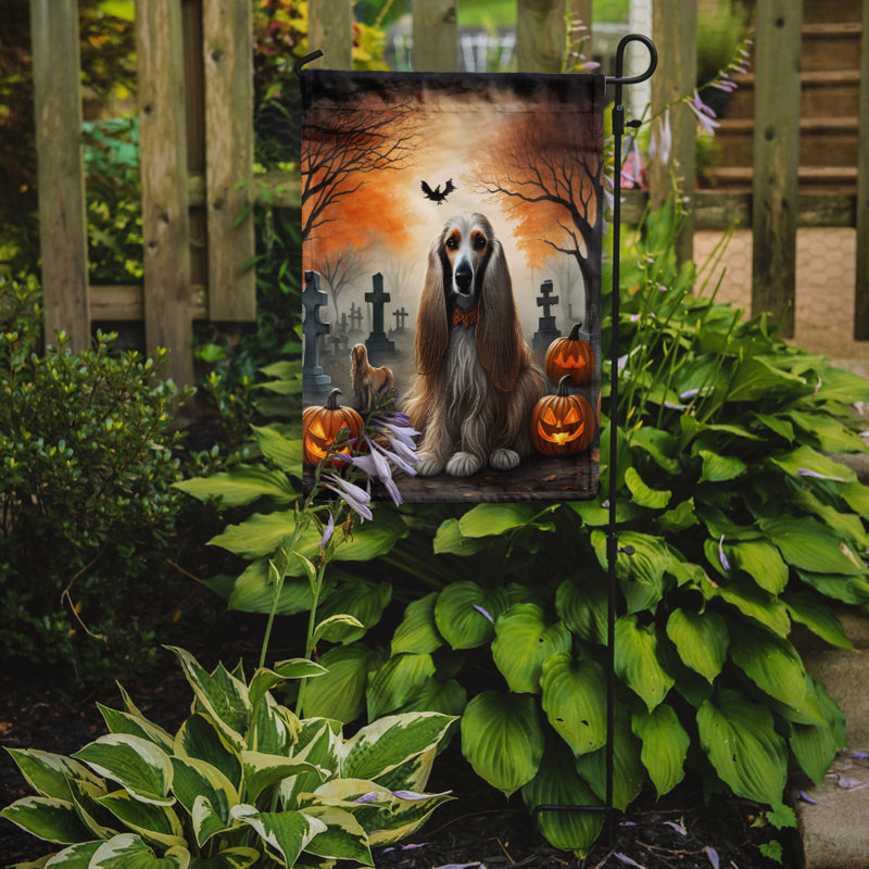 Drapeau de jardin en polyester double face H 15,5 po x l 11,25 po