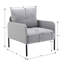 Fauteuil de 27,5 po Evrard-1979573483