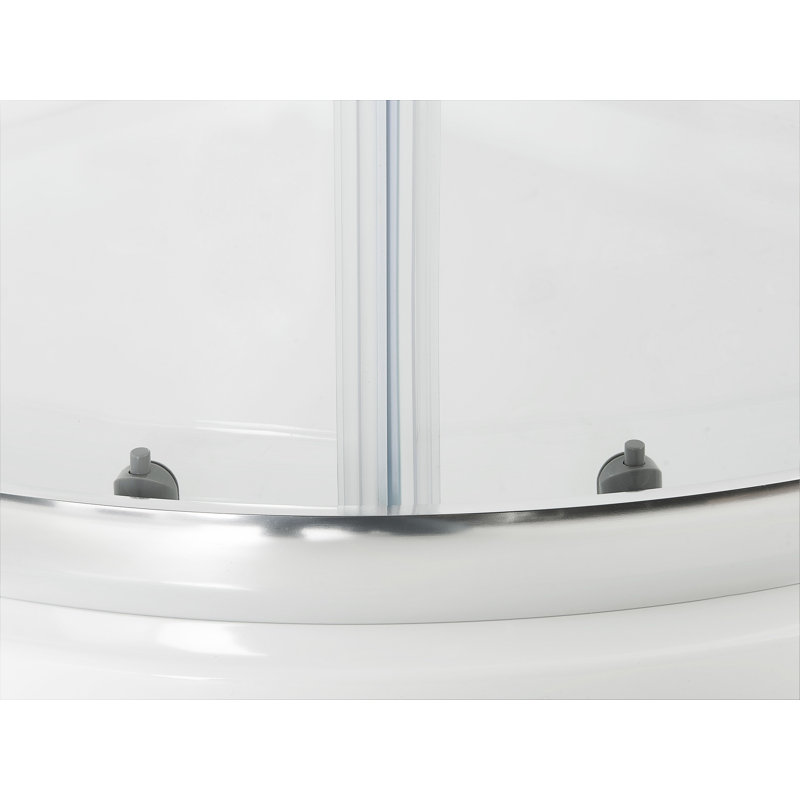 Alpert Jukatan Quadrant Shower Enclosure, 185cm H x 80cm W x 80cm D