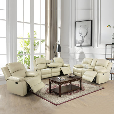 Keayon Faux Leather Recliner