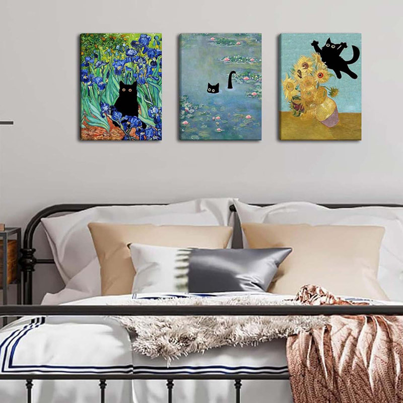 3 Piece Wrapped Canvas Print, 40" H x 30" W