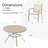 5 Pieces Patio Dining Set-769124453