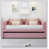 Pink is out of stock selected