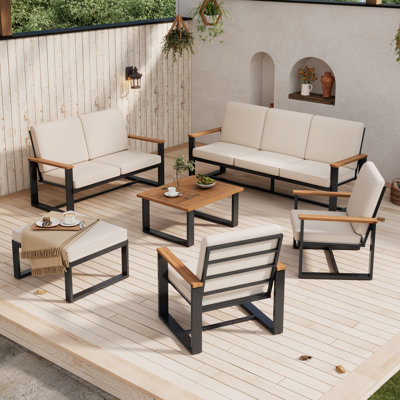 8 - Person Seating Group With Cushions