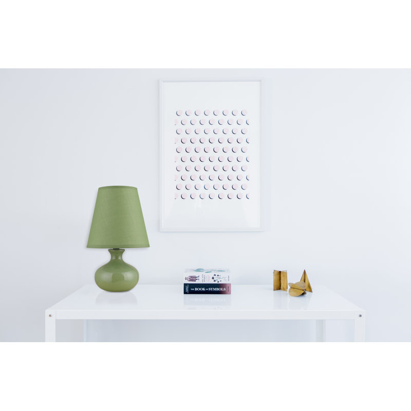 Leavenworth Ceramic Table Lamp, Green