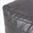 Ottoman | Multi-Use Faux Leather Pouf | 24x24x12 Inches | Slate Gray | Faux Leather-123499424