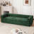 Boneless Modern 92" W Couch Corduroy Compression Sofa with Cup Holders and Storage-1691571533