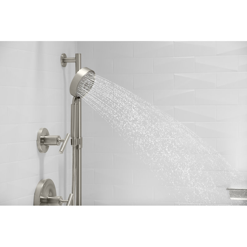 Purist 1.75 GPM Multifunction Handshower Kit with Katalyst Air-Induction Technology, Vibrant Brushed Nickel, 1.75 GPM