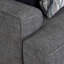 Chaise terrine en polyester de 65,3 po de largeur et demi Terrin-213771110
