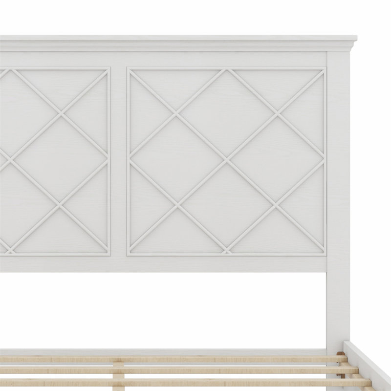 Solid Wood Bed Frame, Queen