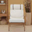 Chaise longue ergonomique avec dossier haut Mid Century Modern-1781404948