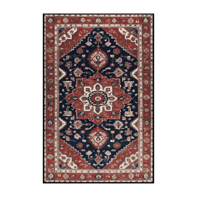 Machine Washable Turkish Brown Area Rug