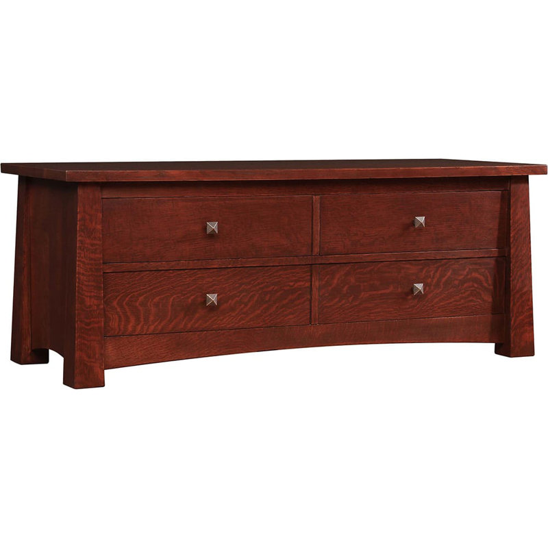 Highlands 4 - Drawer Solid Wood Dresser, Centennial