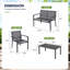 Ensemble de patio complet 4 pièces Arantxa-435213339