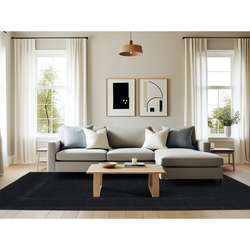Abstract Indoor Rug, Rectangle 6' x 9'