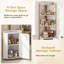 180cm H x 38cm W Metal Corner Bookcase-2112633030