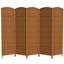 71" Tall Diamond Weave Fiber 6 Panel Room Divider-847250595-835327697