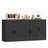 71" Farmhouse Sideboard Buffet Cabinet-Adjustable Shelves, 2 Large Drawers, Door-Mounted Shelf -817546606